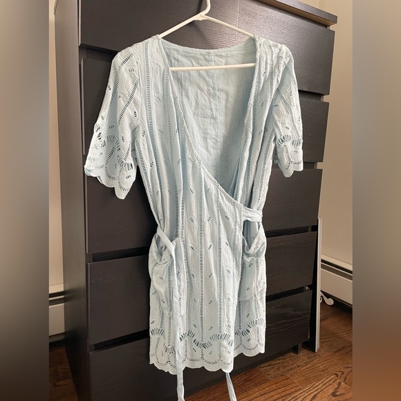 Tularosa; revolve; Rocky Dress in Baby Blue - Picture 3 of 3